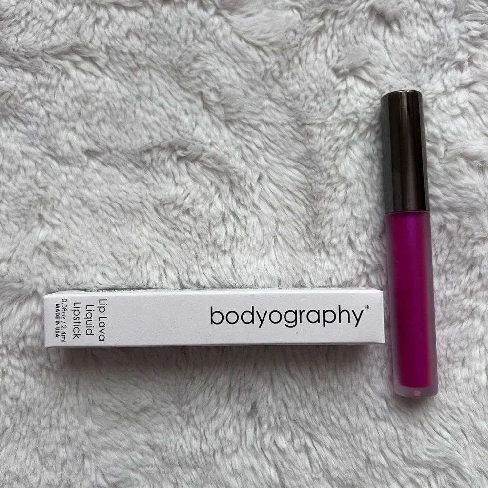 Bodyography Lip Lava Liquid Lipstick Superstar 9625 Magenta Metallic 0.08oz NEW